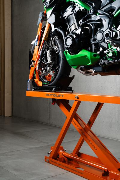 Mobile Hebebühne Scherenhebebühne Reifendienst mechanisch JH6 orange JH-TWIN-062-DRILL-2004-V01